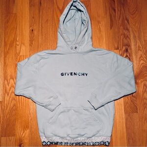 Givenchy Light Blue Hoodie